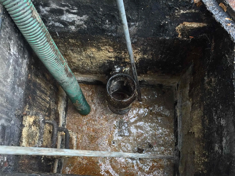 红花隔油池清理